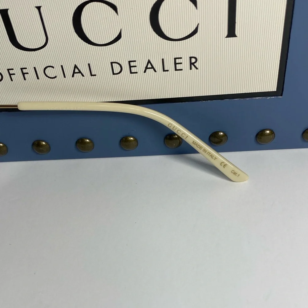 GUCCI Green Aviator Men's Sunglasses
GG0440S 004 61 - Picture 16 of 16